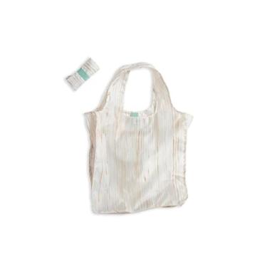 Imagem de Pure Sage Bolsa de compras reutilizável - Bolsa de compras elegante para mantimentos - Sacola dobrável - Tamanho médio, Palhetas naturais, Medium