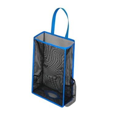 Imagem de IEUDNS Suporte para Sacolas Plásticas em Malha Respirável para Porta de Armário de Banheiro