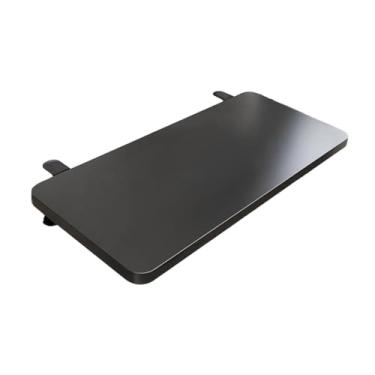 Imagem de IEUDNS Prateleira de extensão de mesa para escritório, adultos, suporte de mesa, acessórios de extensão, bandeja de teclado, fácil instalação, Preto