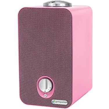 Imagem de GermGuardian Purificador de ar com filtro HEPA Pure 13, remove 99,97% dos poluentes, para casa, salas pequenas, projetor de luz noturna, luz V-C ajuda a reduzir germes, zero ozônio verificado, 11,