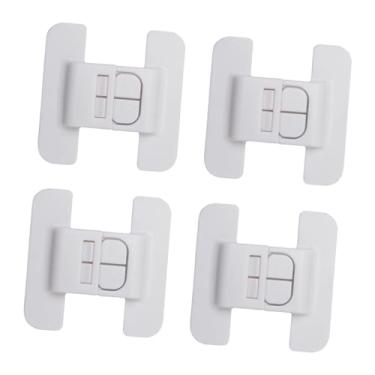 Imagem de simhoa 4x refrigerador bloqueia a geladeira por porta única de uma porta mais próxima do freezer para armários Mini Fridbes Gavetas Cozinha