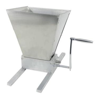 Imagem de Bothyi Moinho de grãos manual, moinho de rolo doméstico ajustável de grande capacidade de 4 litros, de grãos para moagem doméstica de malte, barra