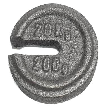 Imagem de Peso P/Balança Pendulo/sacaria 200gr (equivale À 20kg)