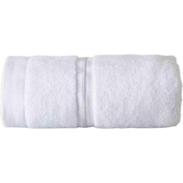 Imagem de Toalha Banho Kacyumara Avulsa Lázio Bordada 500G Branca