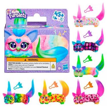 Imagem de Pelúcia Furby Dj Furblets com Sons 1pç Sortido G1777 - Hasbro