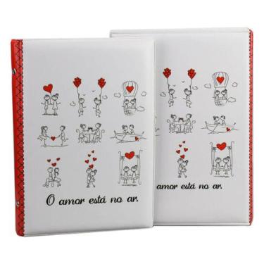 Imagem de Álbum de Fotos Com Estojo Amor Para 80 Fotos 15x21 - TUDOPRAFOTO