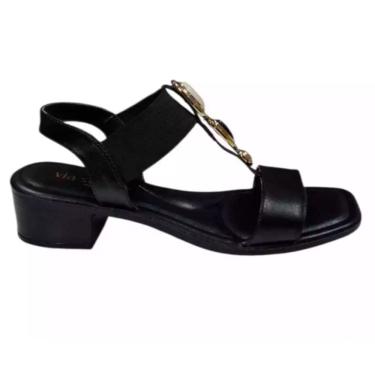 Imagem de Sandália Feminina De Salto Bloco Via Scarpa 1681.18668
