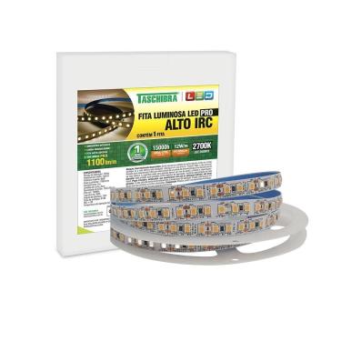 Imagem de Fita de Led Taschibra Slim 12W/M 150 Leds IP20 12V 5m 2700K