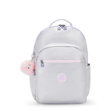 Imagem de Mochila Kipling Seoul Xl Silver Glow Met-Feminino