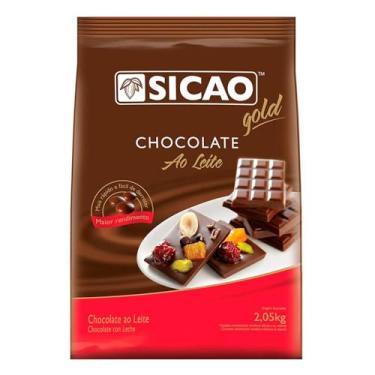 Imagem de Cobertura Gotas Chocolate ao Leite Gold 2,05Kg - Sicao