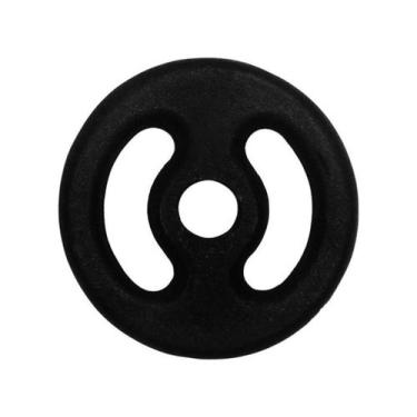 Imagem de Anilha Ferro Fundido 2 Kg - Furo 30-33mm - Preto - Kl Master Fitness