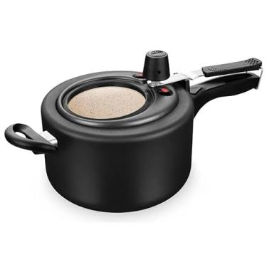 Imagem de Panela de Pressão com Visor Superior, 20cm, 3,0L, Preto
