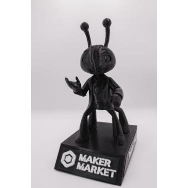 Imagem de Miniatura Formiga Maker – Réplica Oficial da Maior Formiga do Mundo, Exposta na 31ª Fenadoce 2025 (Preto)