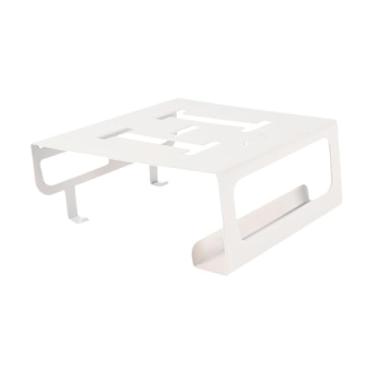 Imagem de menolana Suporte de parede para bicicleta, suporte organizador para garagem, universal, de aço carbono, resistente, multiuso, estável e resistente, Branco