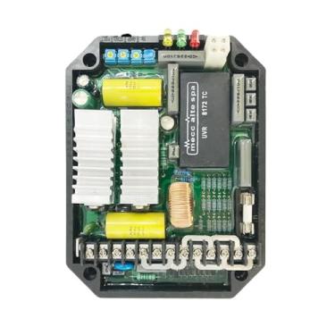 Imagem de 1 peça UVR6 AVR regulador de tensão automático gerador potente estabilizador alternador monofásico ajustador trifásico