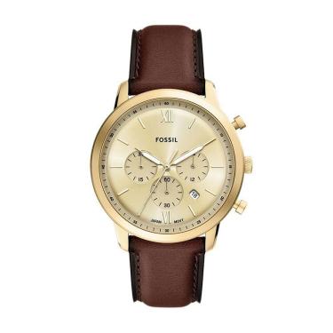 Imagem de Relógio Fossil Masculino Neutra Dourado - Fs6113-0dn