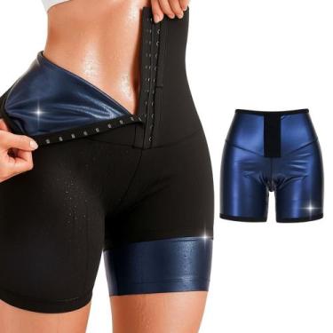 Imagem de Short Bermuda Queima Gordura Ação Térmica da Cintura á Coxa Feminino E