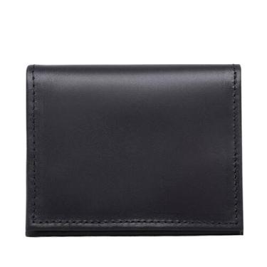 Imagem de Carteira Em L Masculina Couro Porta Documentos Repartiçoes Cartoes Céd