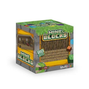 Imagem de Blocos Magnéticos Mineblocks 80 Blocos - Window Box - BR2513 - Multiki