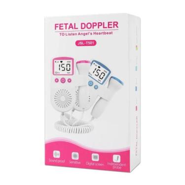 Imagem de Sonar Fetal Doppler Ultrassom Portátil LCD  Ouça os Batimentos do Seu 