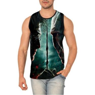 Imagem de Camiseta Regata Harry Potter Ref:214 - smoke, Preto, PP