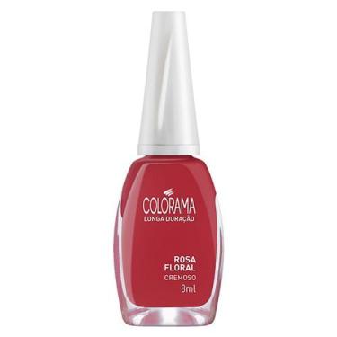 Imagem de Esmalte Colorama Cremoso Rosa Floral 8ml