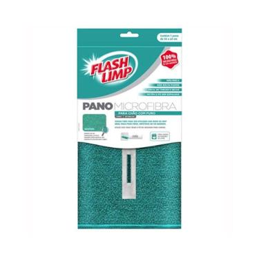 Imagem de Pano De Microfibra Para Chão C- Furo - Flashlimp