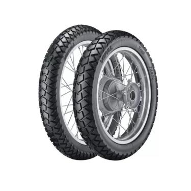 Imagem de Par Pneu 130/80-17 + 90/90-19 Tr300 Vipal