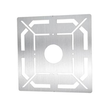 Imagem de KiBcsLic Régua de Medição de Ralos de Piso, Localizador de Medidas para Azulejos, Medidor de Layout, Régua de Escala Arquitetônica Prática para Instaladores, Pequeno Orifício de Abertura