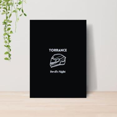 Imagem de Genérico, Quadro Devils Night Dark Romance A4 | Placa MDF 04