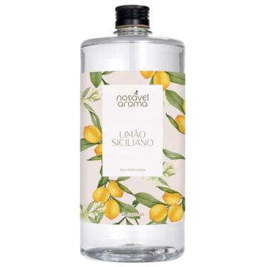 Imagem de Agua Perfumada 1L Odorizante Aromatizador Tecidos Roupas Cama Cortinas (Limão Siciliano)