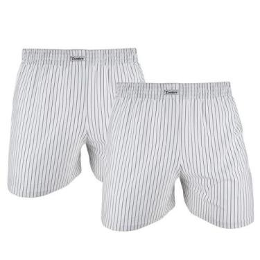 Imagem de Kit 2 shorts samb canção pijama masculino de malha - ZOMBRE, Risca bra