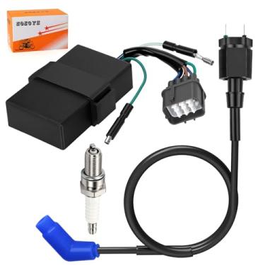 Imagem de Para Honda Rancher 350 TRX350 FE/FM/TE/TM CDI Box e bobina de ignição com vela de ignição 2000-2005 30510-HN5-670