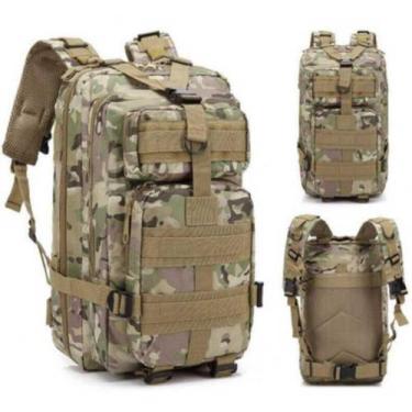 Imagem de Mochila Multiuso Escolar 30 Litros Estilo Tático Camuflado 929-H - Lor