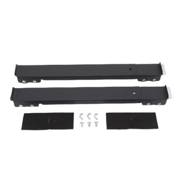 Imagem de aqxreight Controles Deslizantes para Aparelhos Pesados, Comprimento Ajustável de 45 a 70 Cm Com 24 Rolos e Freios, para Máquina de Lavar, Secador, Geladeira, sofá, Guarda-roupa