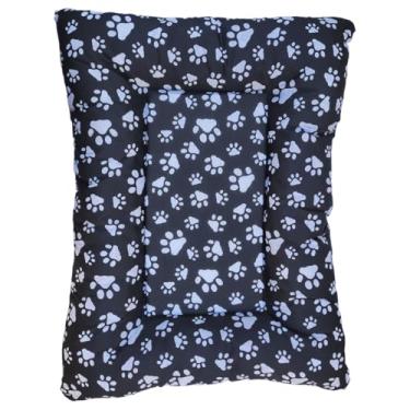 Imagem de Caminha Pet Para Cachorro ou Gato Lavável com Zíper Colchonete Pet Macio Alta(Preto,P)