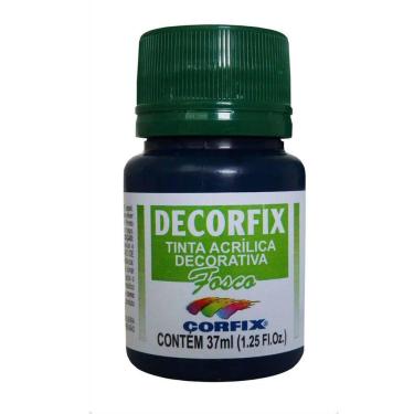 Imagem de Tinta Decorfix Fosca 324 Azul Turquesa 37Ml