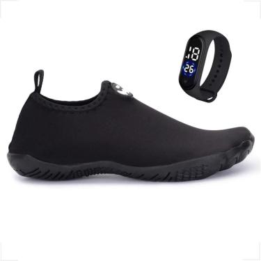 Imagem de Sapatilha Aquatica Infantil Neoprene Antiderrapant Cinza 25/