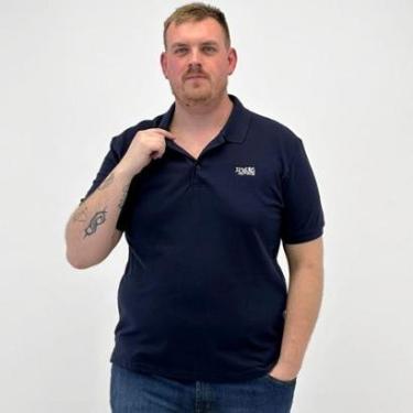 Imagem de Camisa Polo Red Nose Básica Manga Curta Plus Size Masculina-Masculino