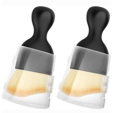 Imagem de Escova de limpeza interior de carro, espanador, escovas de detalhes para eletrônicos, modelo artesanal, celular, teclado, PC, laptop, vários produtos escova de limpeza (2 peças)