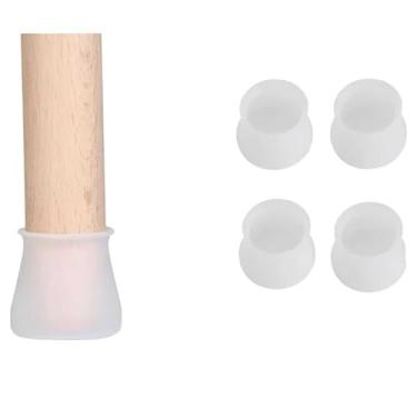 Imagem de Capas Protetoras para Pés de Cadeira - Com 8 Peças - Impermeáveis, Proteção para Móveis