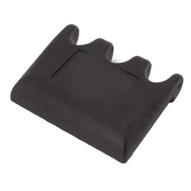Imagem de Chiffonade Suporte de taco de sinuca de 3 furos – Suporte de taco de bilhar antiderrapante para borda de mesa, suporte de vara de sinuca portátil para sala de jogos
