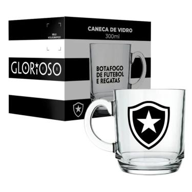 Imagem de Caneca de Vidro Aspen Botafogo 300ml-Masculino