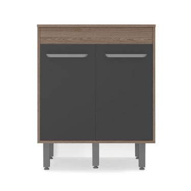 Imagem de Balcão de Cozinha Barcelona Com Tampo 2 Portas 70 cm