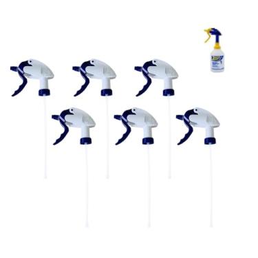 Imagem de zep substituição do bocal do frasco spray, pulverizador de gatilho resistente para garrafas de 8, 16, 24, 947 g, bocal ajustável de alta saída para uso doméstico e industrial (28 mm ou 45 mm) (tamanho