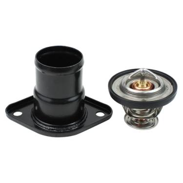 Imagem de DriveFix Carcaça do termostato de refrigeração para Dodge Durango Magnum Challenger Charger 5.7 6.1 6.4 04-25, Ram 1500 2500 3500 5.7 03-18, Jeep Grand Cherokee 4.7L 5.7L 6.1L 6.4L 05-2023, Commander