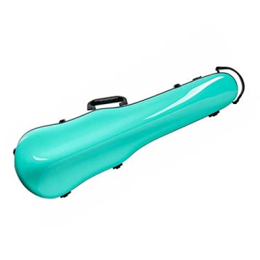 Imagem de Estojo De Violino Verde Tamanho 4/4 Caixa De Violino De Fibra De Carbono Com Alças Fáceis De Transportar Tamanho Completo Estojo de Violino