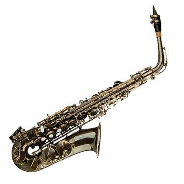 Imagem de Instrumento profissional de sopro de madeira Saxofone alto E-flat com estojo e acessórios