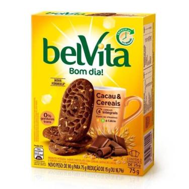 Imagem de Biscoito Integral Cacau e Cereais BelVita 75g