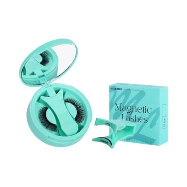 Imagem de Conjunto De Cílios Magnéticos Naturais Cacheados E Volumosos Reutilizá